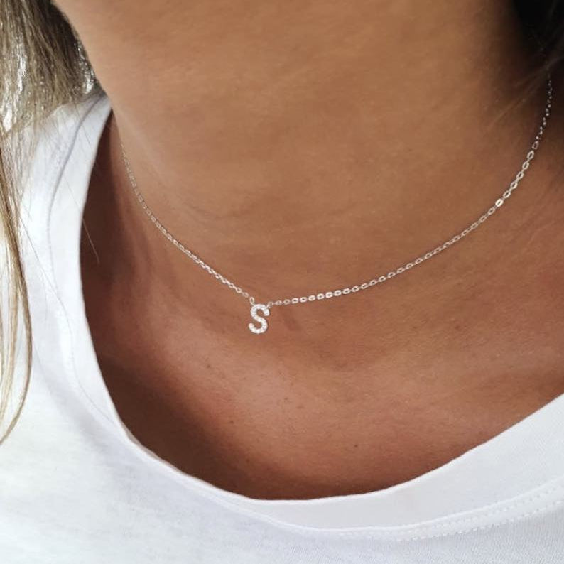 Collier Lettre Personnalisée