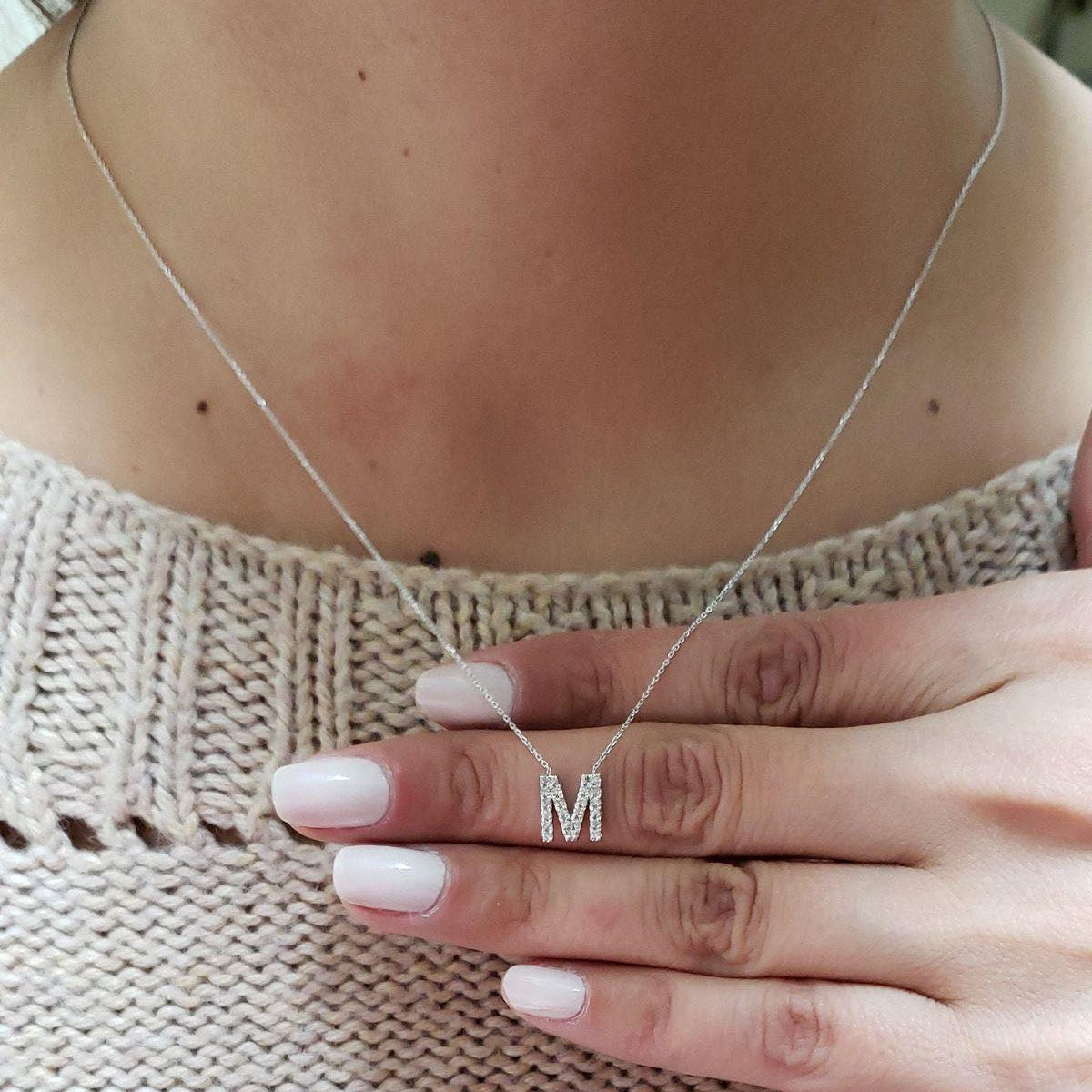 Collier Lettre Personnalisée