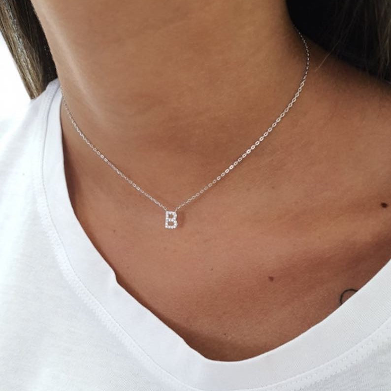Collier Lettre Personnalisée