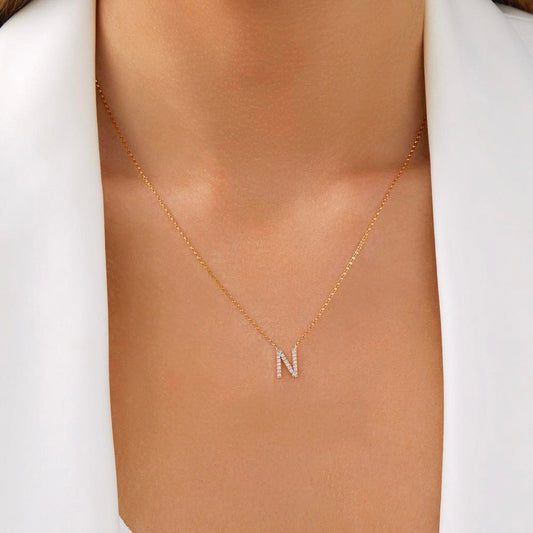 Collier Lettre Personnalisée