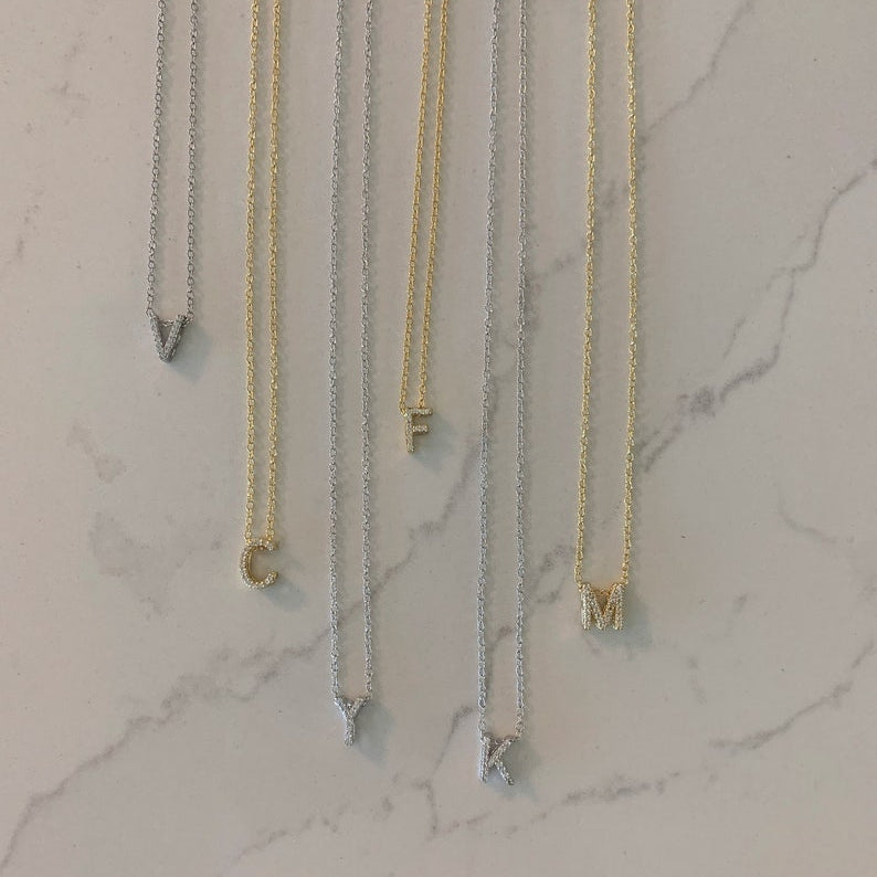 Collier Lettre Personnalisée